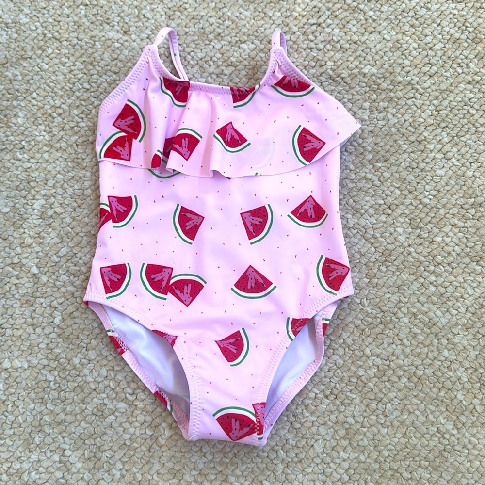 Zara Watermelon One-Piece Swimsuit